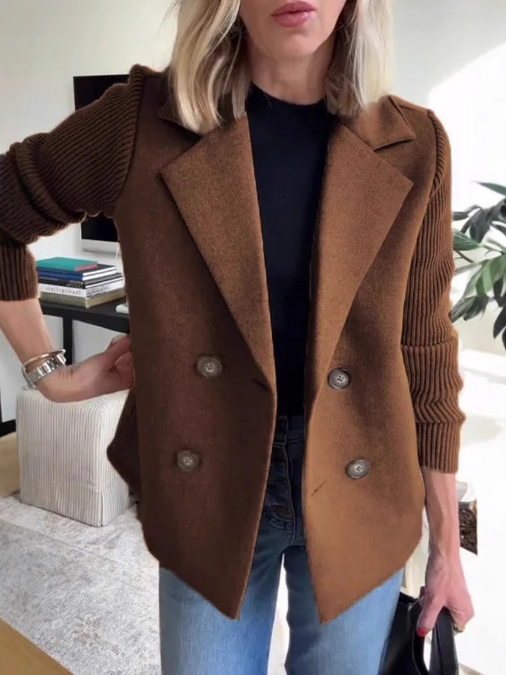 Elena | Blazer en tricot élégant