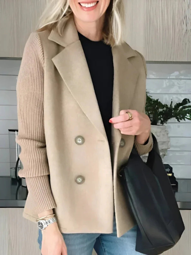 Elena | Blazer en tricot élégant