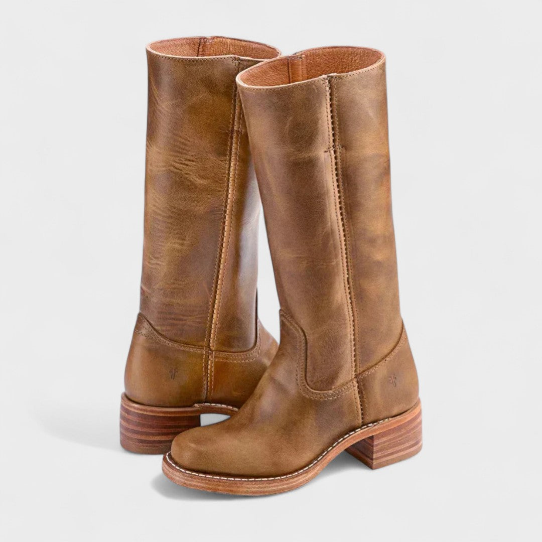 Lucía | Bottes d'Équitation Classiques avec Jambes Hautes Élégantes
