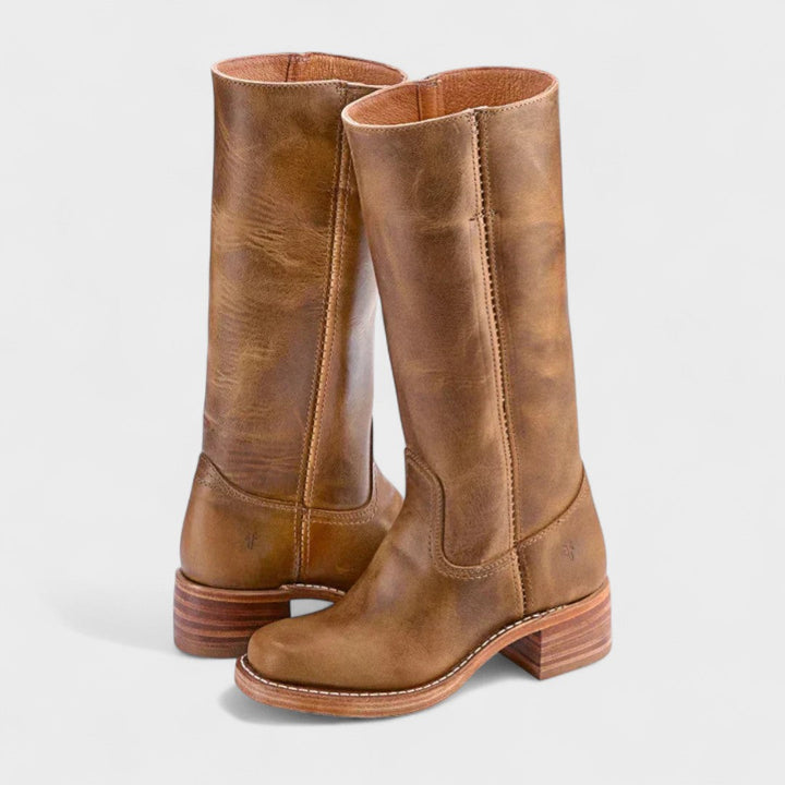 Lucía | Bottes d'Équitation Classiques avec Jambes Hautes Élégantes