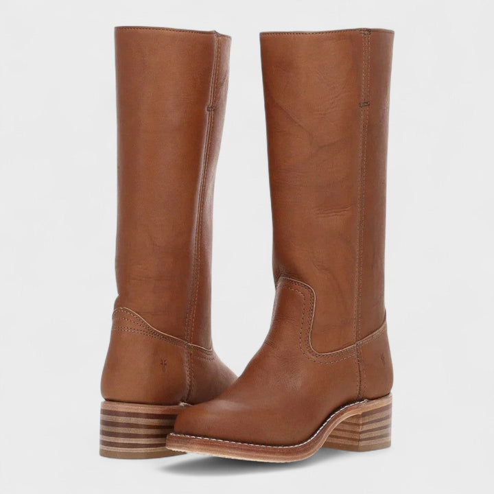 Lucía | Bottes d'Équitation Classiques avec Tiges Hautes Élégantes