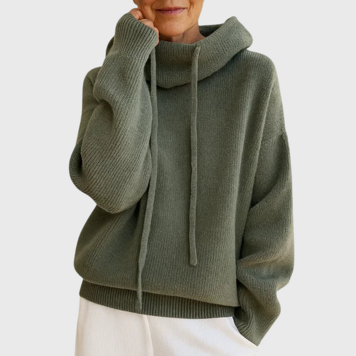 Brenda | Pull à Col Roulé avec Cordon