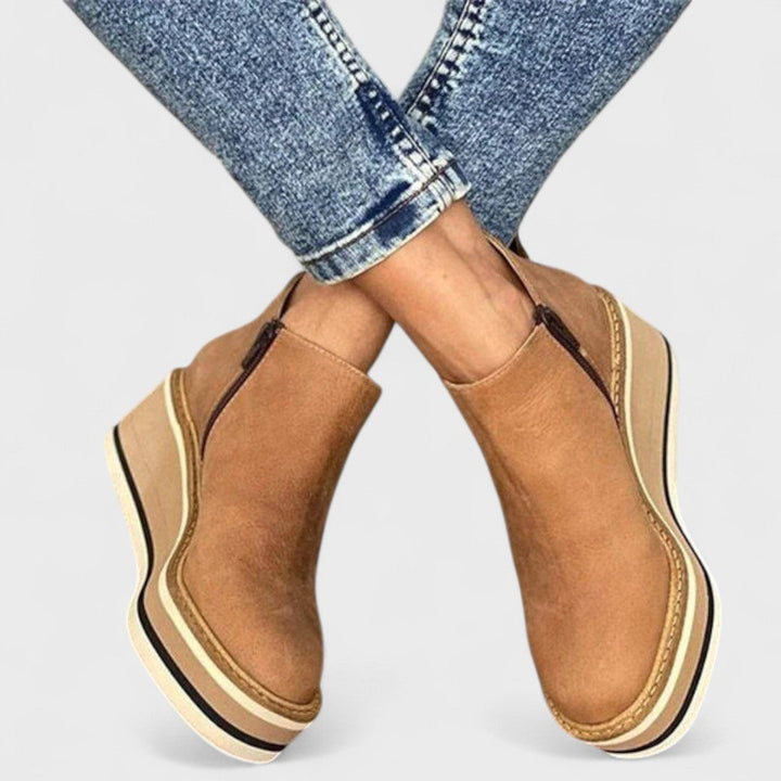 Solvina | Bottines à Talon Élégantes pour le Quotidien
