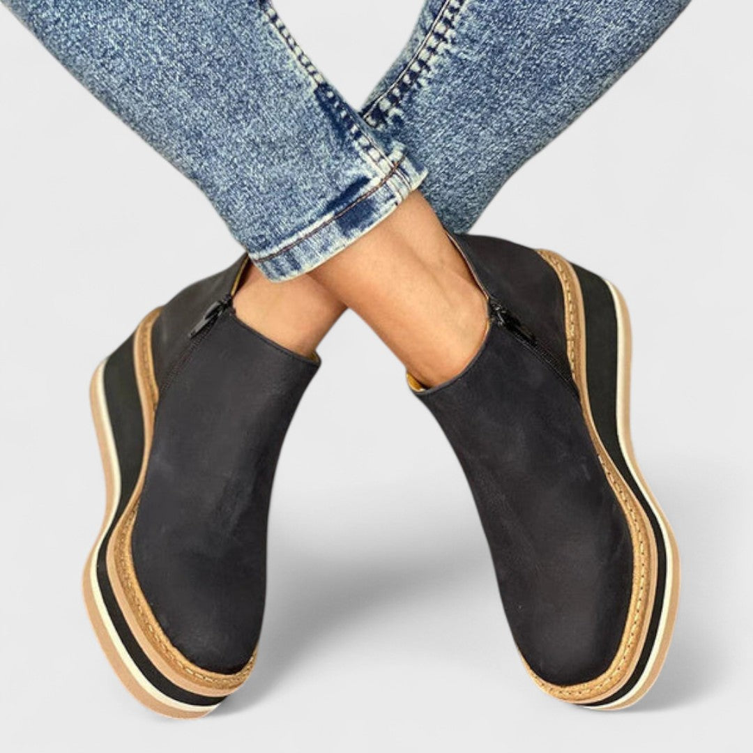 Solvina | Bottines à Talon Élégantes pour le Quotidien