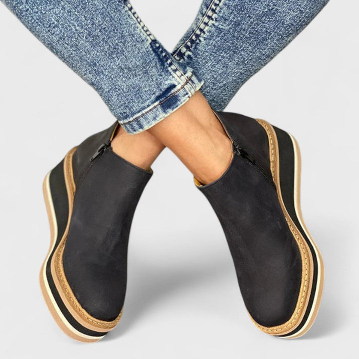 Solvina | Bottines à Talon Élégantes pour le Quotidien