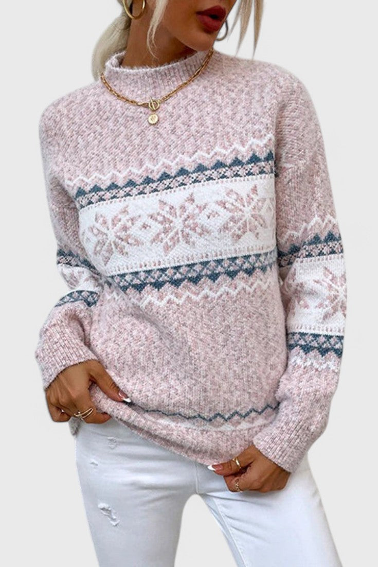 Emma | Pull de Neige Élégant