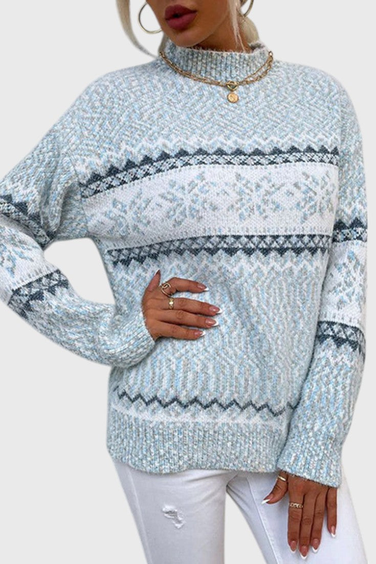 Emma | Pull de Neige Élégant