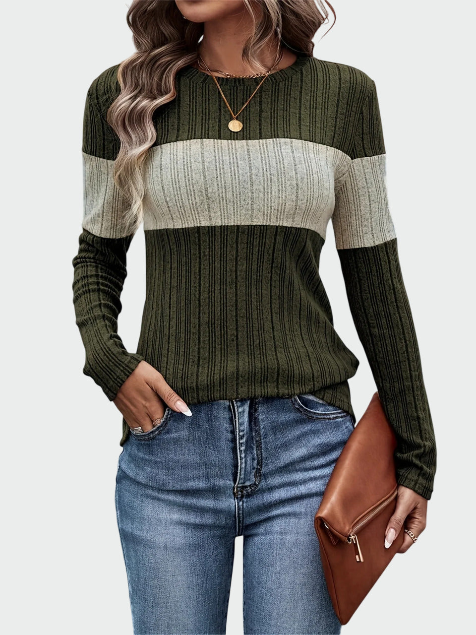 Aurora | Pull à Rayures