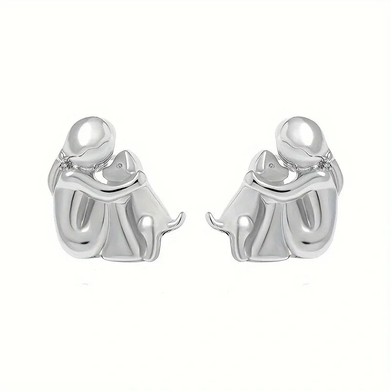 Lisa | Boucles d'oreilles Icône de Chien