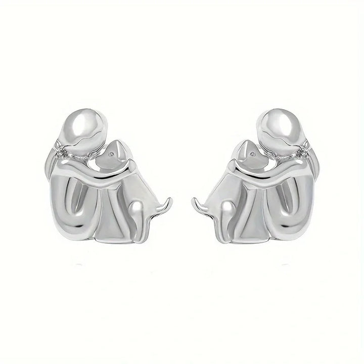 Lisa | Boucles d'oreilles Icône de Chien