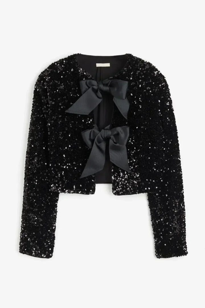 Noria™ | Blouse moderne et chic avec accents de nœud