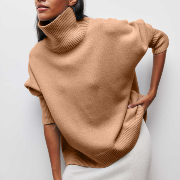 Noa | Pull à col montant luxueux