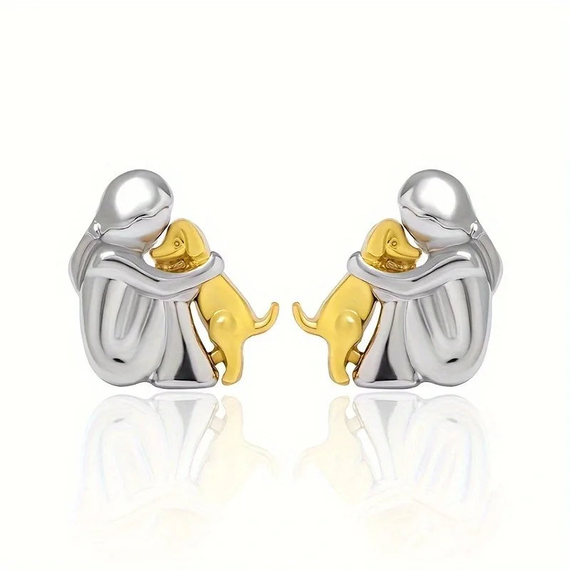 Lisa | Boucles d'oreilles Icône de Chien
