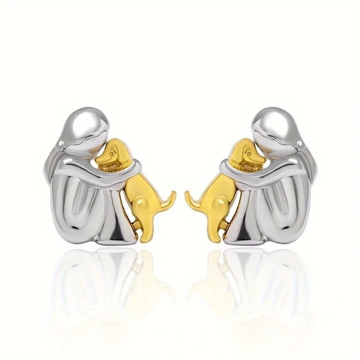 Lisa | Boucles d'oreilles Icône de Chien