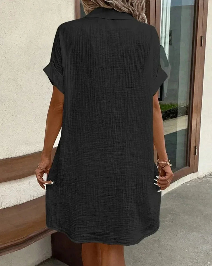 ELIRA | ROBE CHEMISE LÉGÈRE ET NATURELLE