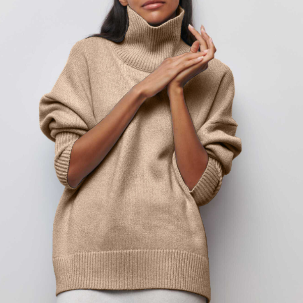 Noa | Pull à col montant luxueux