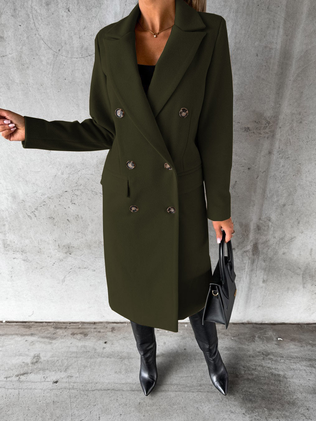 Amara | Manteau Long Intemporel