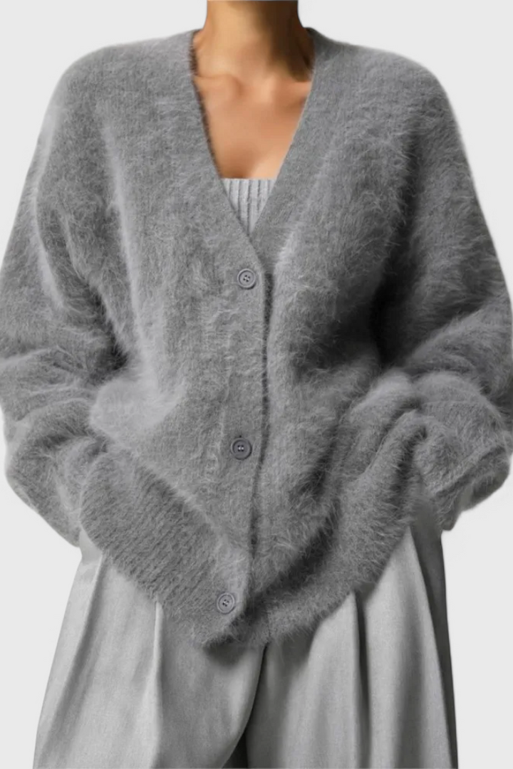 Daniela | Cardigan en Mélange de Cachemire Doux