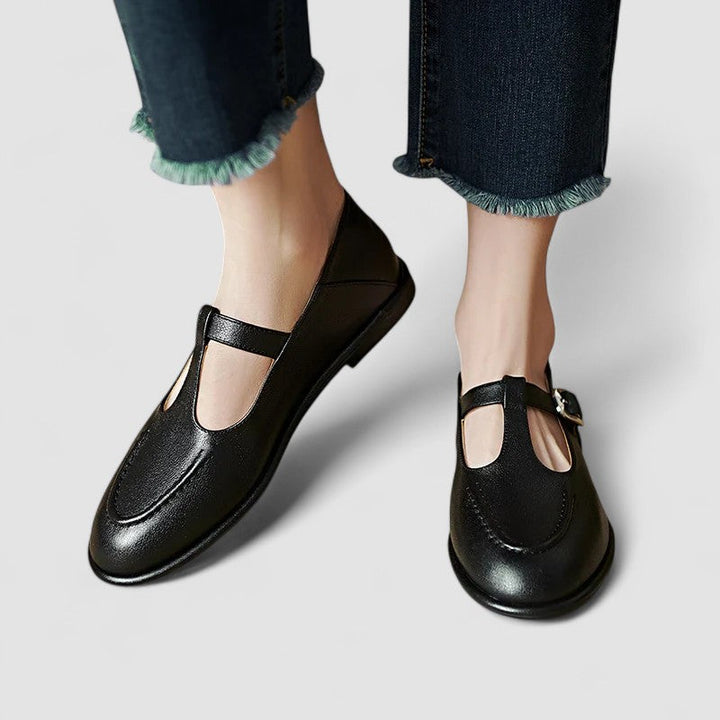 Isabela | Chaussures Mary Jane orthopédiques à talon bas