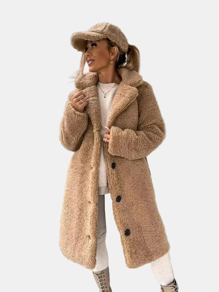 JESSICA | Manteau en Peluche Teddy Confortable
