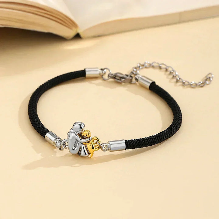 Katy | Bracelet avec cordon et icône de chien