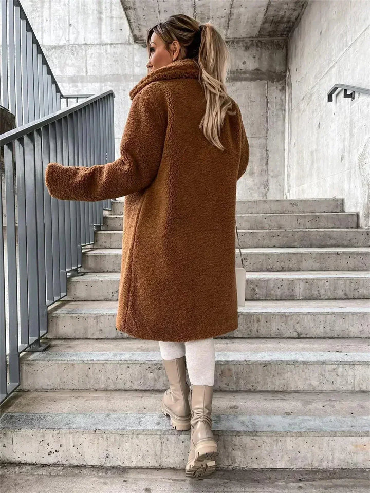 JESSICA | Manteau en Peluche Teddy Confortable