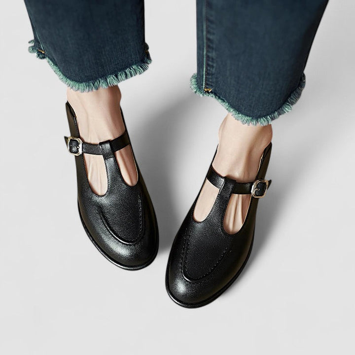Isabela | Chaussures Mary Jane orthopédiques à talon bas