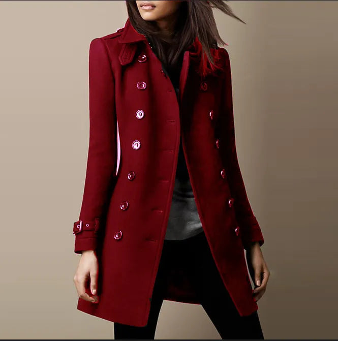 CINZIA™ | MANTEAU LONG ARTISANAL