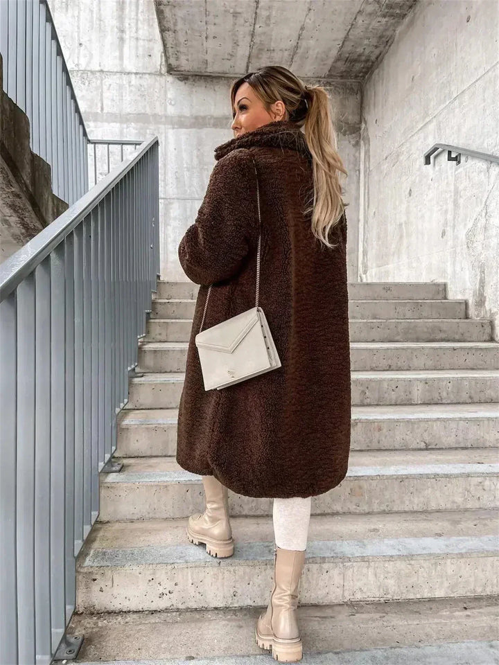JESSICA | Manteau en Peluche Teddy Confortable
