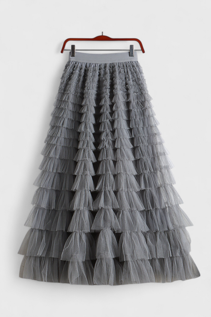 Capucine | Jupe Longue en Tulle Vintage