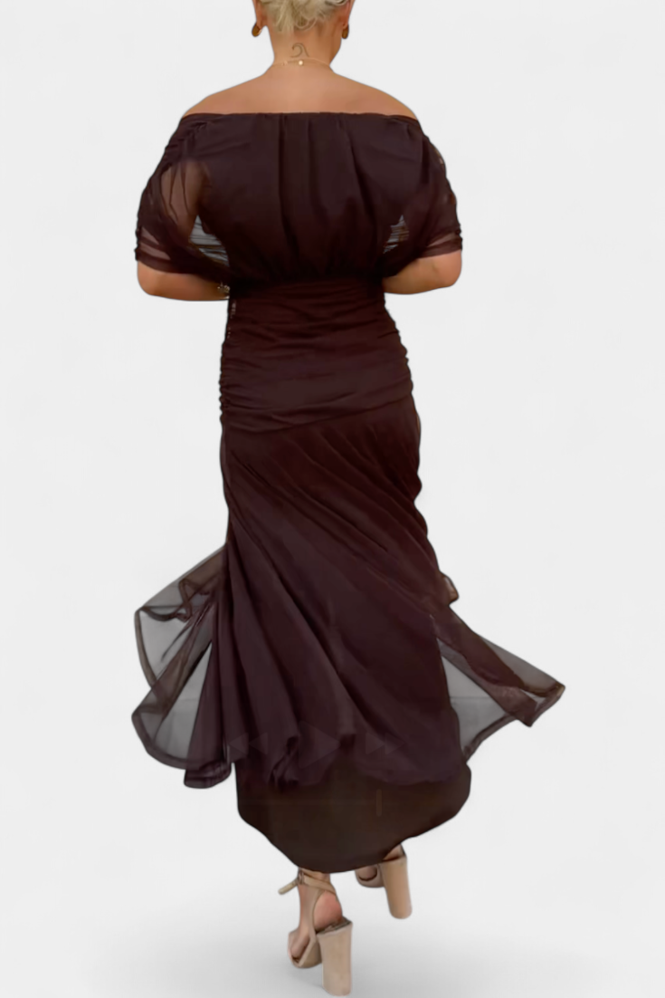 Florena | Robe Maxi Florale avec Décolleté en V