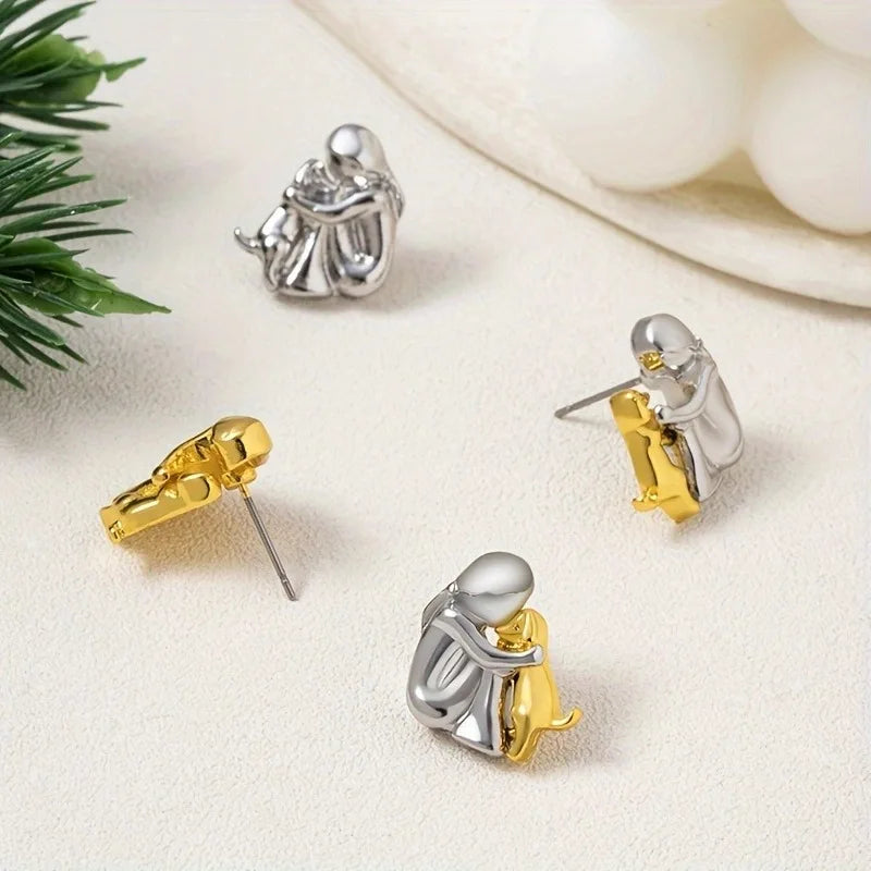 Lisa | Boucles d'oreilles Icône de Chien