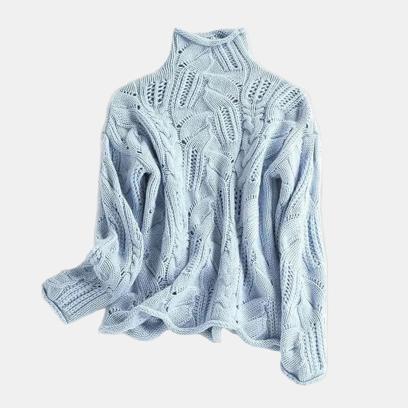 Nerea | Pull à Col Roulé Confortable
