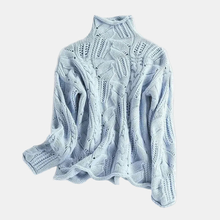 Nerea | Pull à Col Roulé Confortable