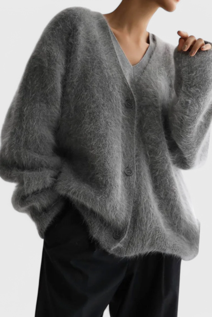 Daniela | Cardigan en Mélange de Cachemire Doux