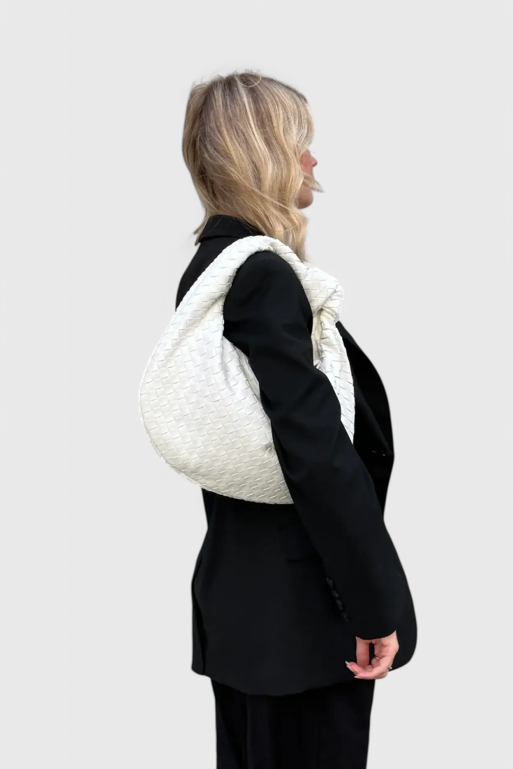 Sage | Sac à Bandoulière Moyen Tissé