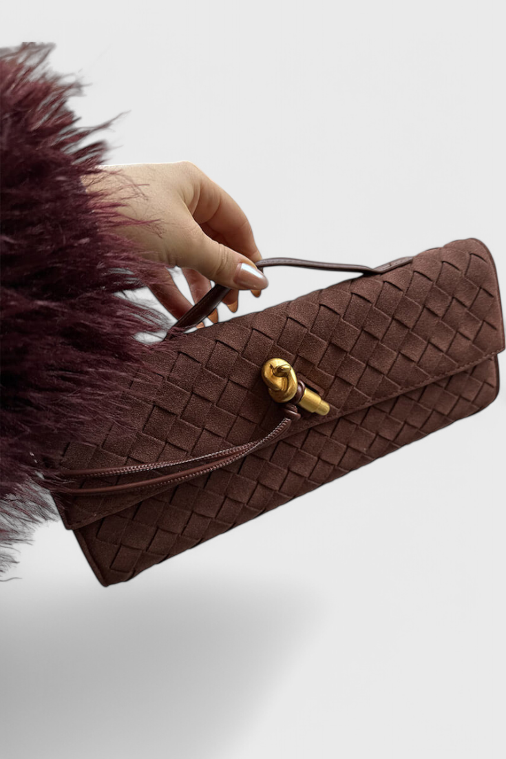 Melanie | Sac à Main Classique en Daim