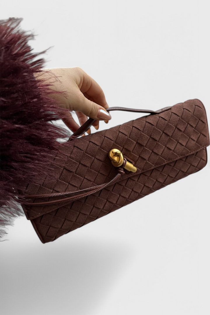 Melanie | Sac à Main Classique en Daim