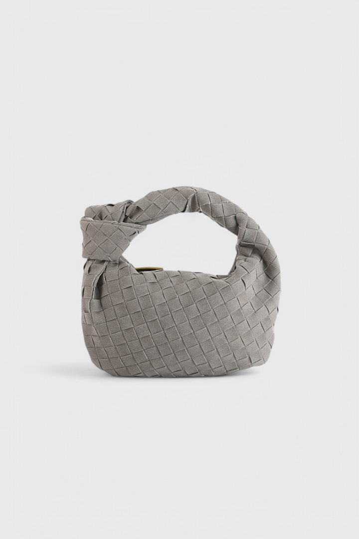 Remi | Mini Sac Tissé avec Détail de Nœud
