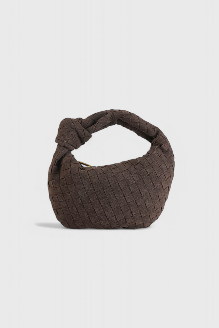 Remi | Mini Sac Tissé avec Détail de Nœud