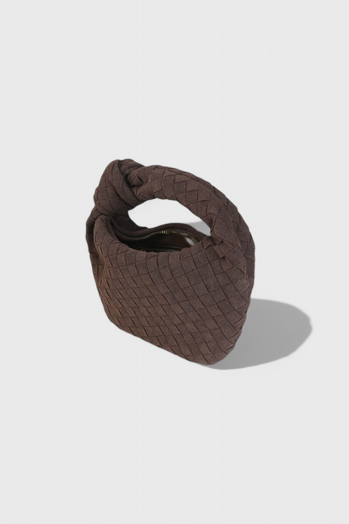 Remi | Mini Sac Tissé avec Détail de Nœud