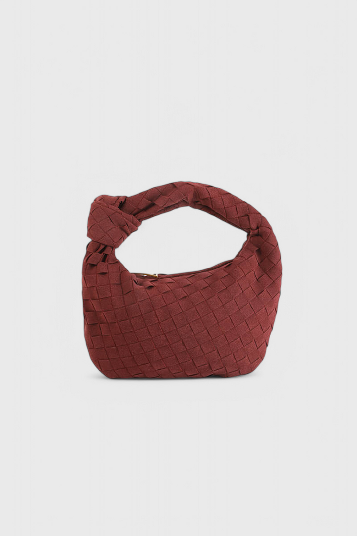 Remi | Mini Sac Tissé avec Détail de Nœud