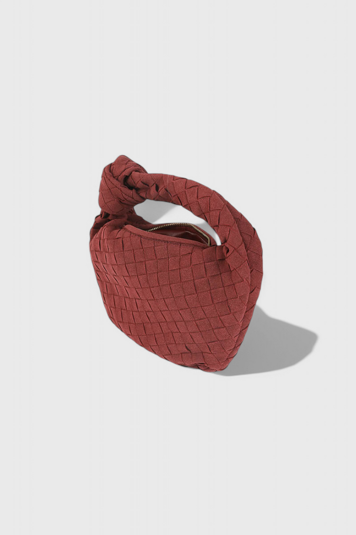 Remi | Mini Sac Tissé avec Détail de Nœud