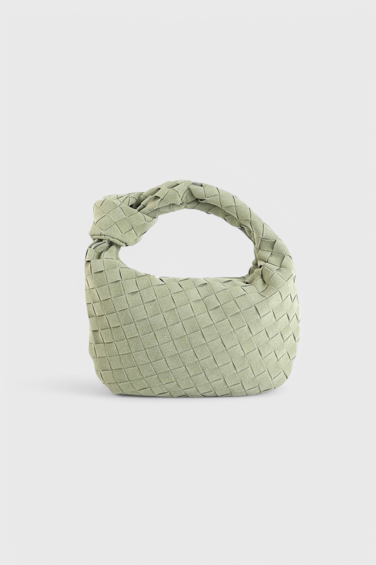 Remi | Mini Sac Tissé avec Détail de Nœud
