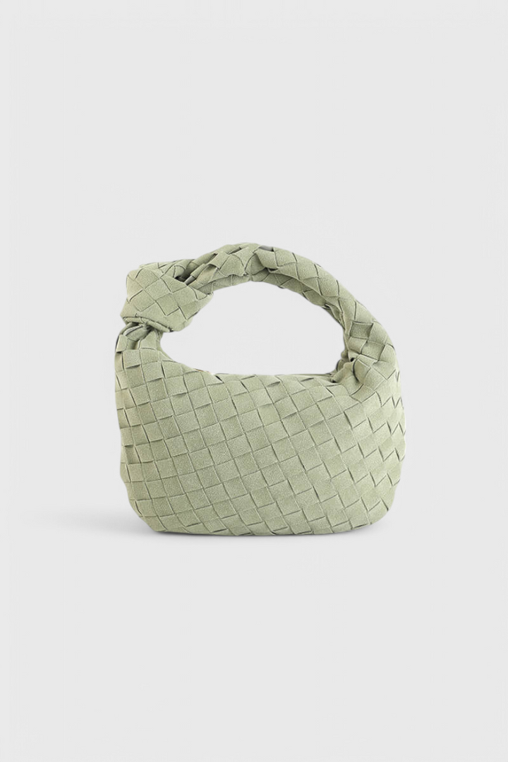 Remi | Mini Sac Tissé avec Détail de Nœud