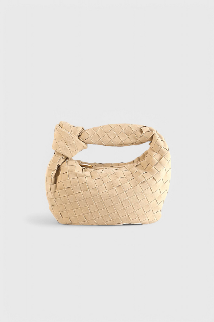 Remi | Mini Sac Tissé avec Détail de Nœud