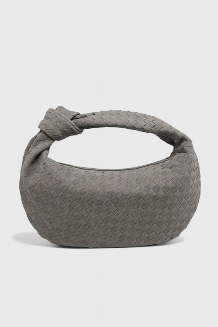 Lila | Sac Moyen Tissé avec Détail de Nœud