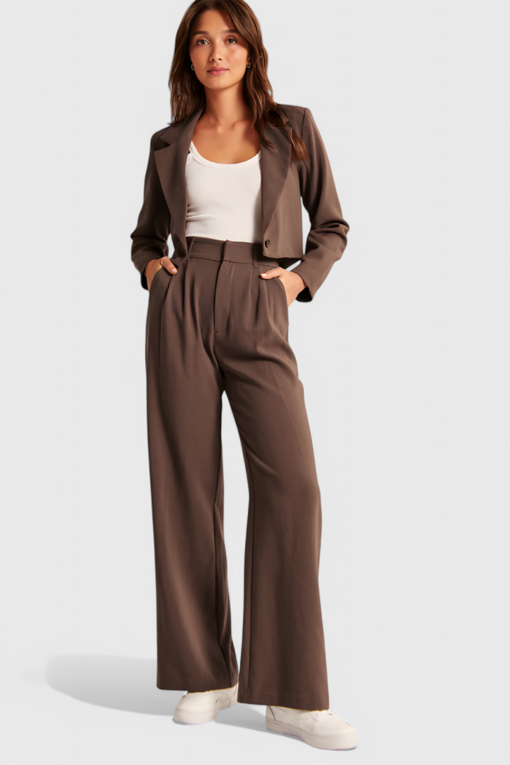 Tinashe | Pantalons Tailored à Jambe Large