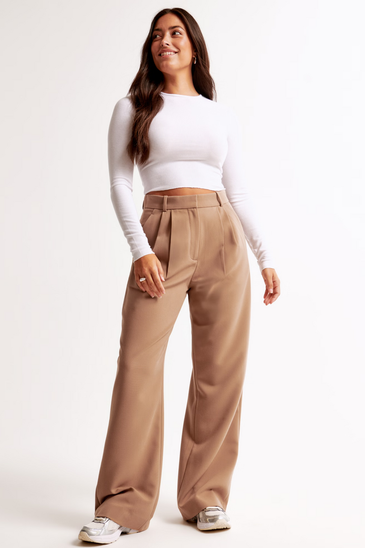 Tinashe | Pantalons Tailored à Jambe Large