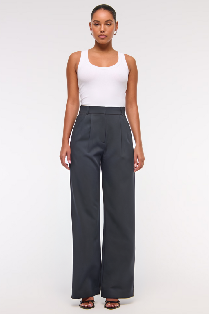 Tinashe | Pantalons Tailored à Jambe Large